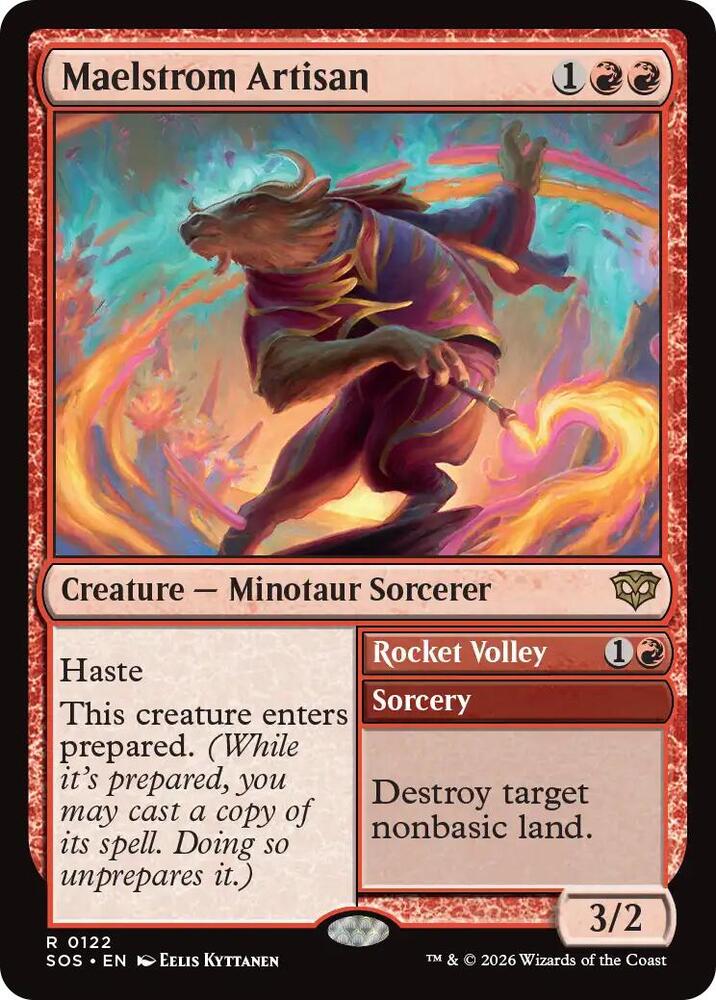 Maelstrom Artisan // Rocket Volley - 122 - rare