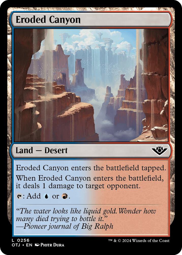 Eroded Canyon - 256 - common