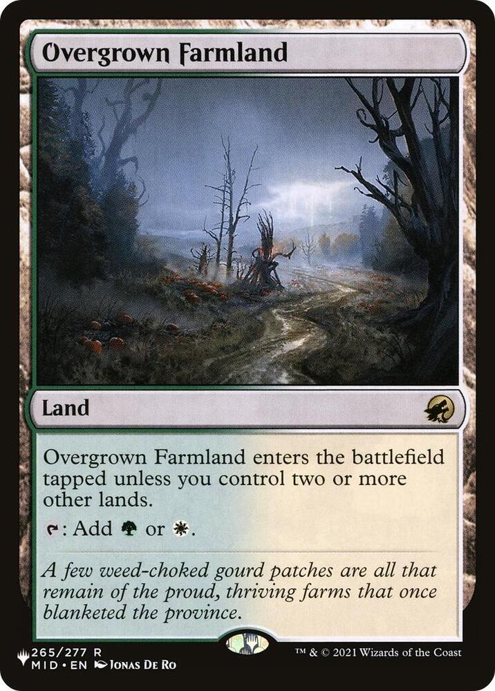 Overgrown Farmland - MID-265 - rare