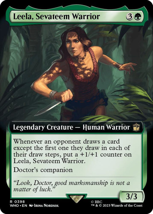 Leela, Sevateem Warrior - 398 - rare