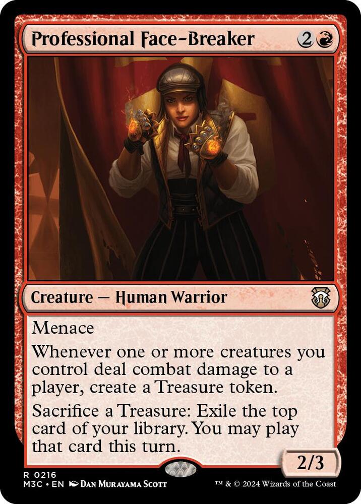 Professional Face-Breaker - 216 - rare