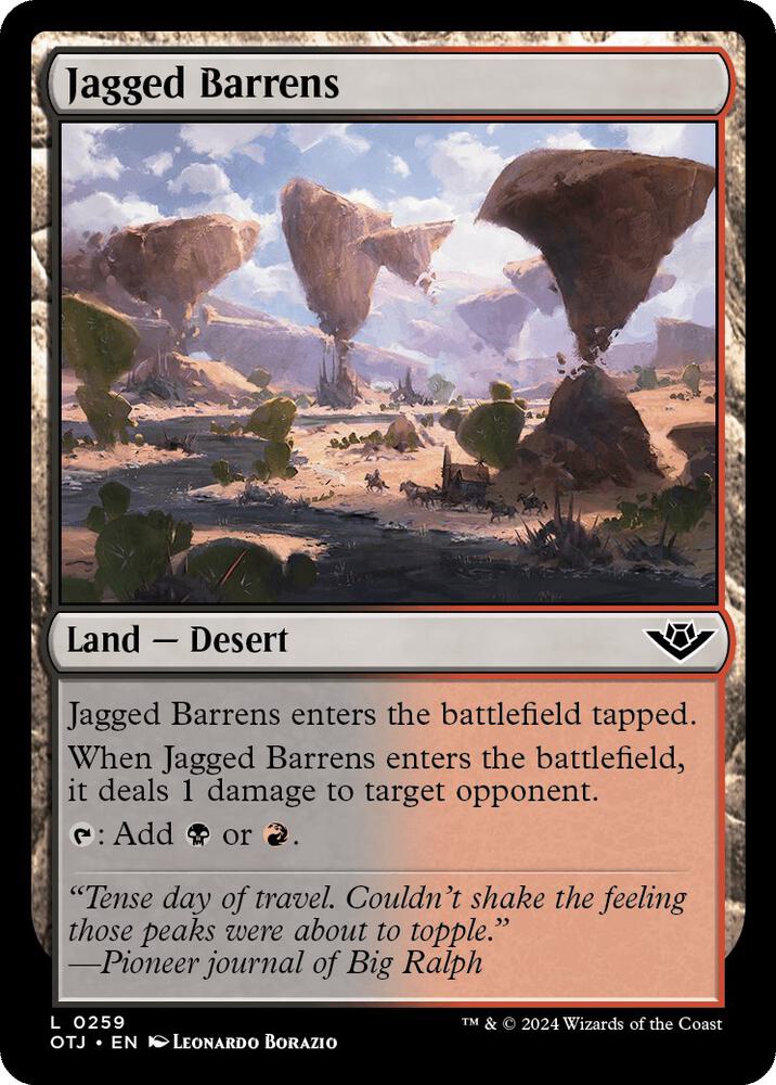 Jagged Barrens - 259 - common