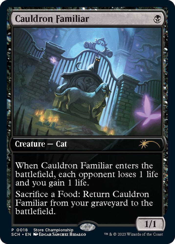 Cauldron Familiar - 18 - rare