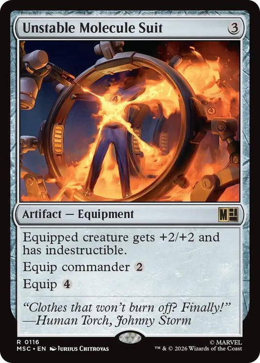Unstable Molecule Suit - 116 - rare