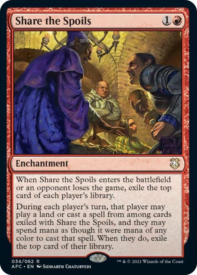 Share the Spoils - 34 - rare