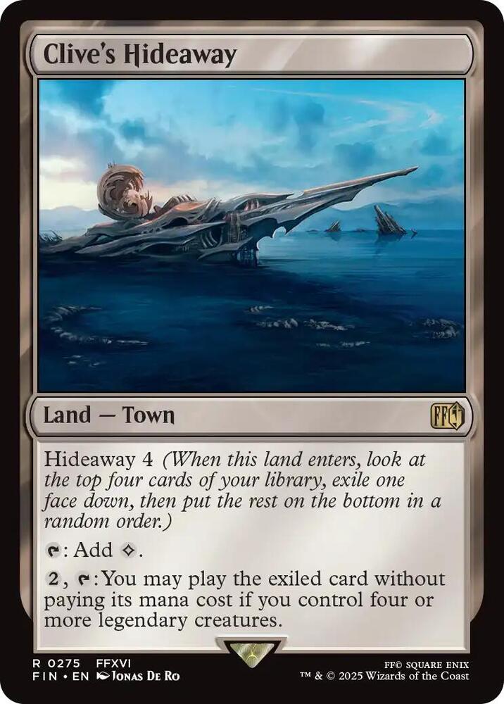 Clive's Hideaway - 275 - rare