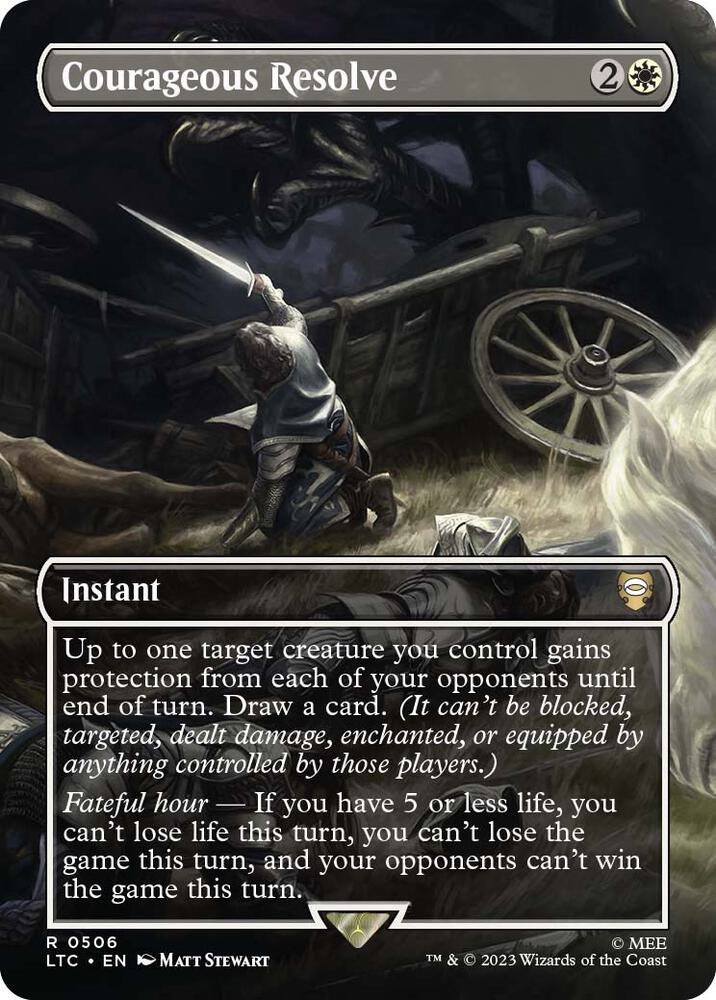 Courageous Resolve - 506 - rare