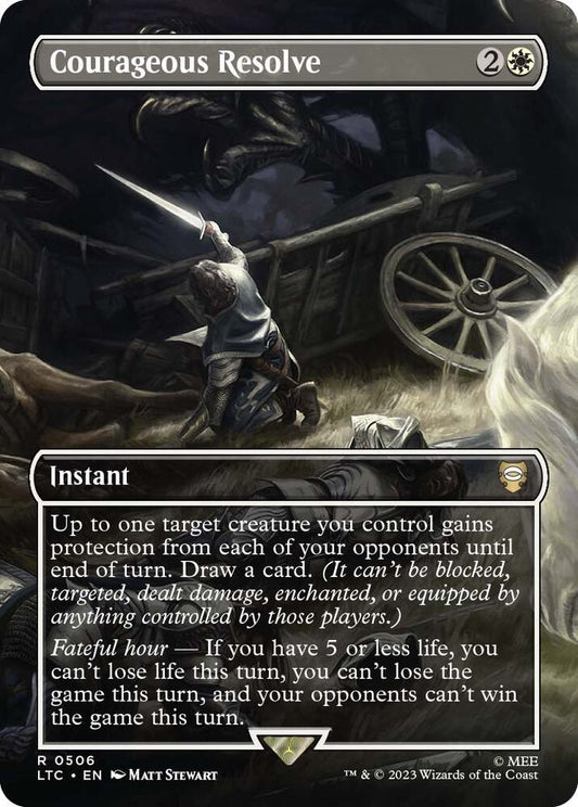 Courageous Resolve - 506 - rare