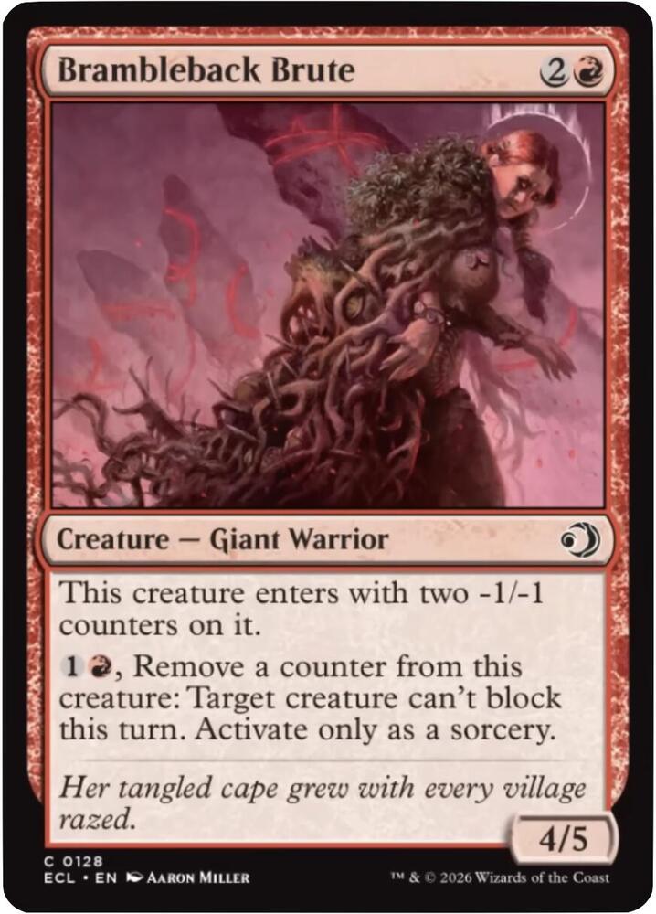 Brambleback Brute - 128 - common
