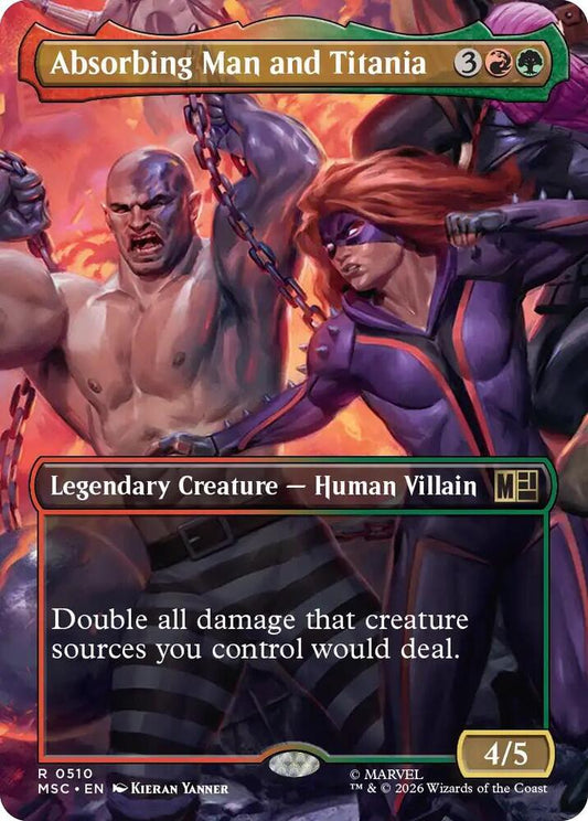 Absorbing Man and Titania - 510 - rare