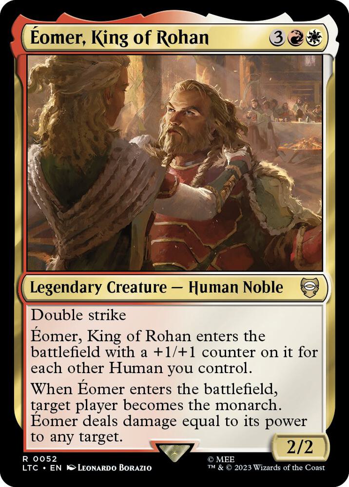 Éomer, King of Rohan - 52 - rare