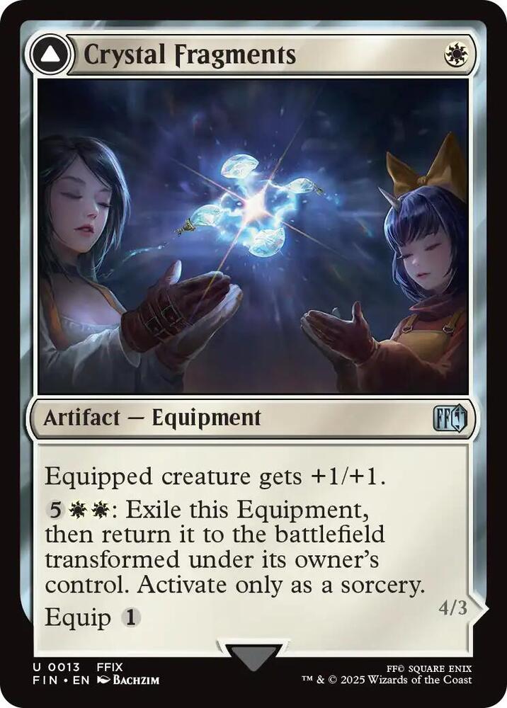 Crystal Fragments // Summon: Alexander - 13 - uncommon