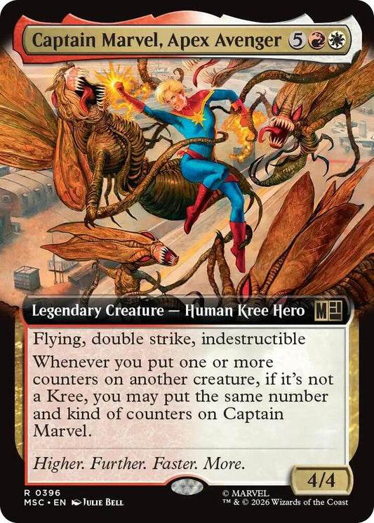 Captain Marvel, Apex Avenger - 396 - rare