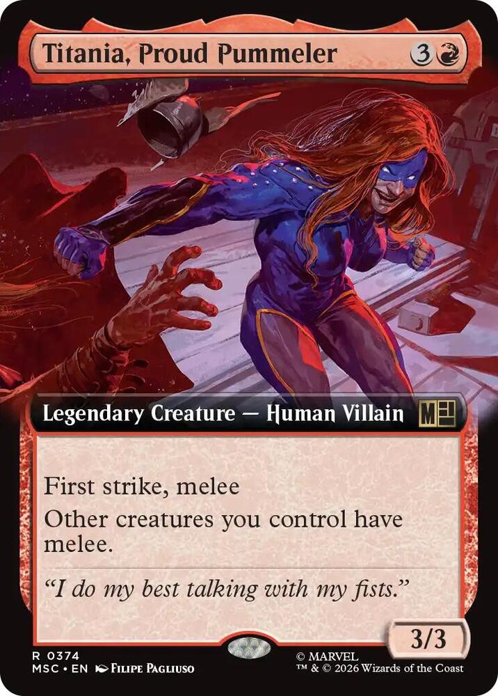 Titania, Proud Pummeler - 374 - rare