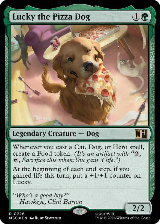 Lucky the Pizza Dog - 726 - rare