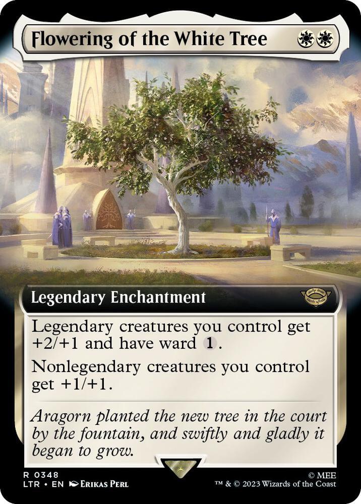 Flowering of the White Tree - 348 - rare