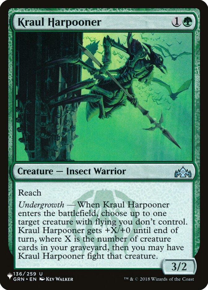 Kraul Harpooner - GRN-136 - uncommon