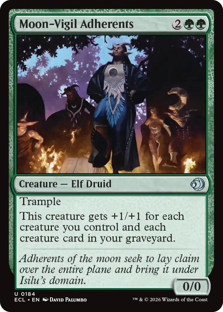Moon-Vigil Adherents - 184 - uncommon