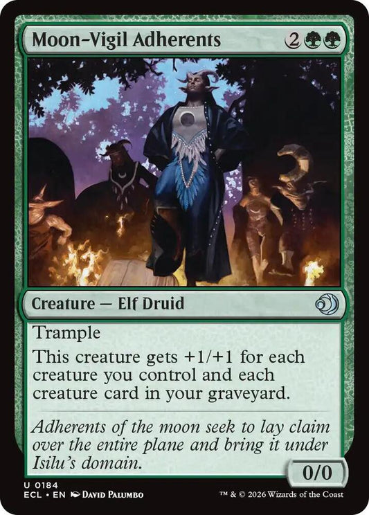 Moon-Vigil Adherents - 184 - uncommon