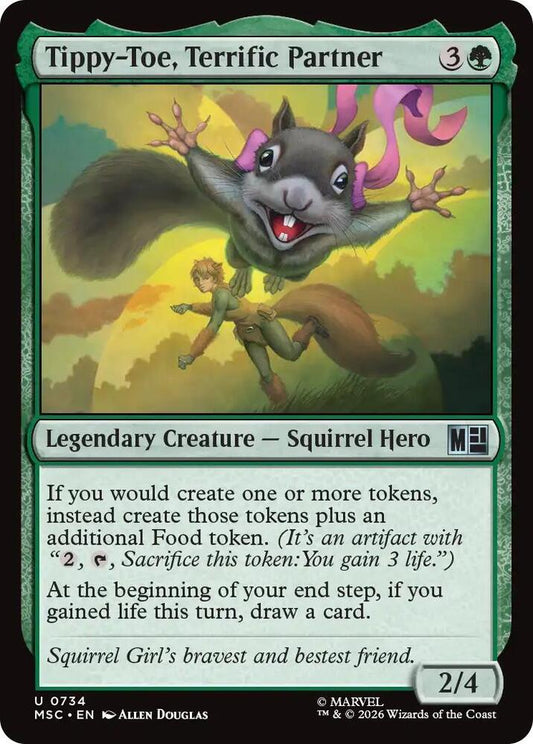 Tippy-Toe, Terrific Partner - 734 - uncommon