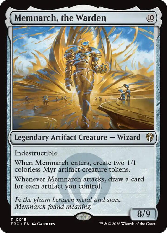 Memnarch, the Warden - 15 - rare