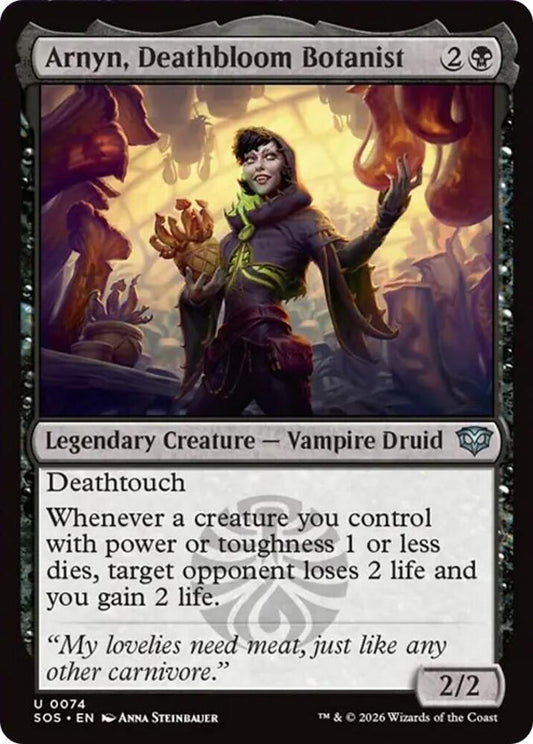 Arnyn, Deathbloom Botanist - 74 - uncommon