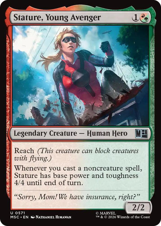Stature, Young Avenger - 571 - uncommon