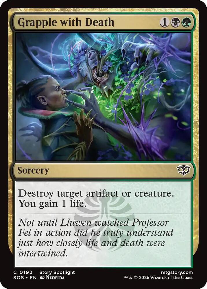 Grapple with Death - 192 - common