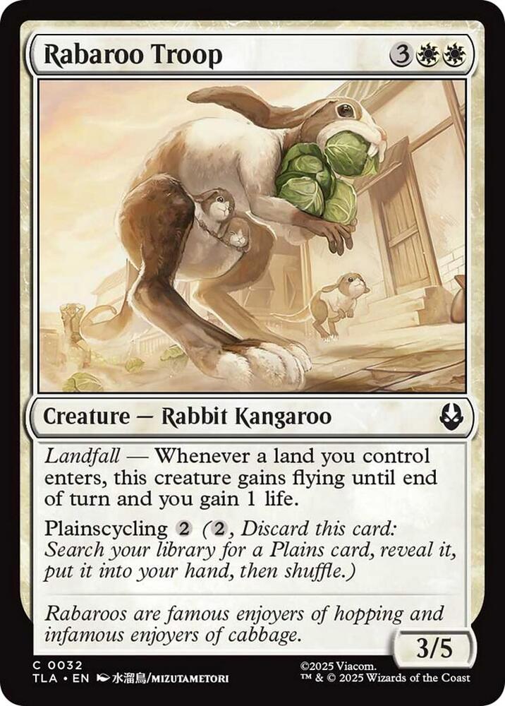 Rabaroo Troop - 32 - common