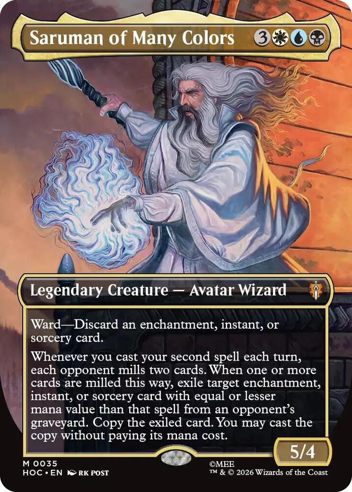Saruman of Many Colors - 35 - mythic