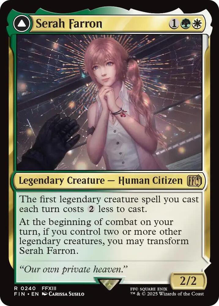 Serah Farron // Crystallized Serah - 240 - rare