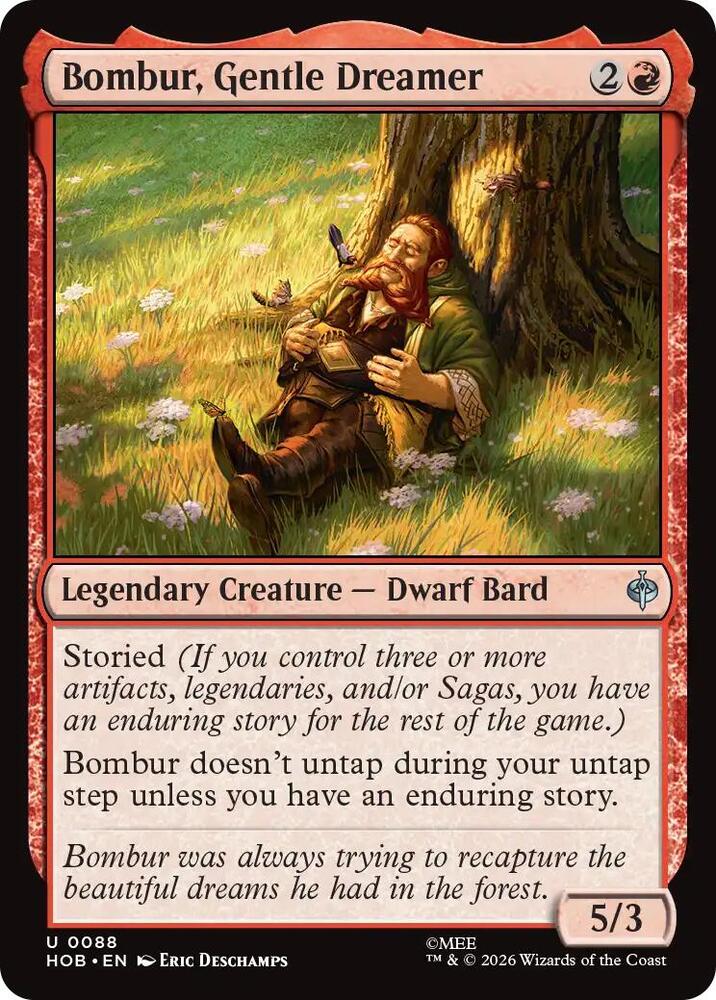 Bombur, Gentle Dreamer - 88 - uncommon