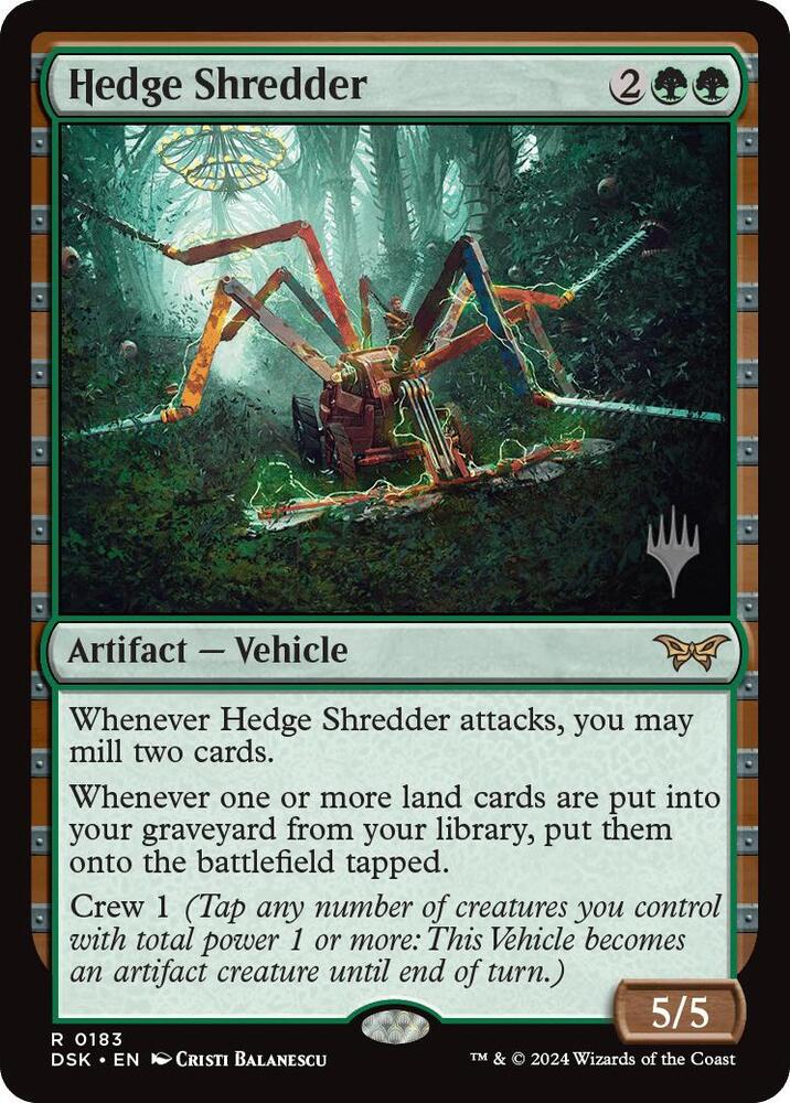 Hedge Shredder - 183p - rare