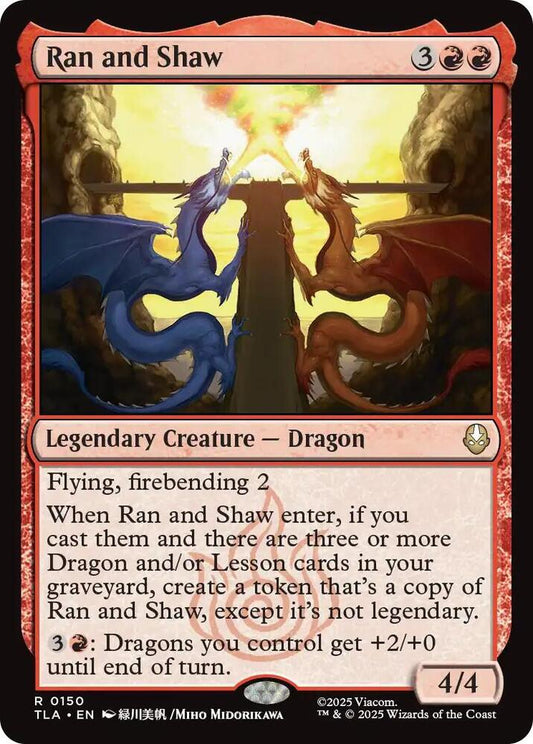 Ran and Shaw - 150 - rare