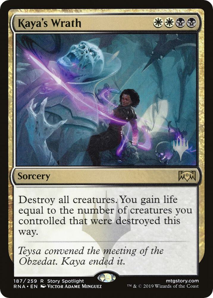 Kaya's Wrath - 187p - rare