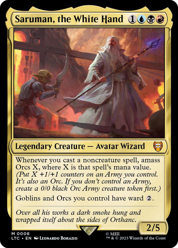 Saruman, the White Hand - 8 - mythic