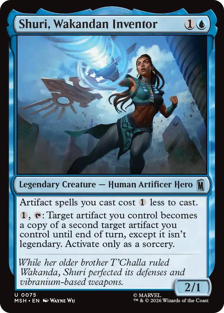 Shuri, Wakandan Inventor - 75 - uncommon