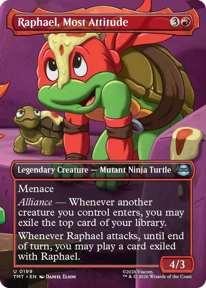 Raphael, Most Attitude - 199 - uncommon
