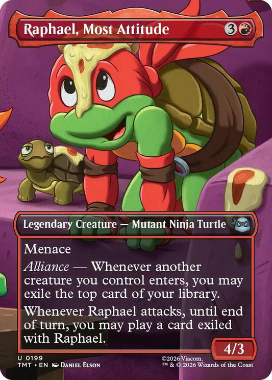 Raphael, Most Attitude - 199 - uncommon