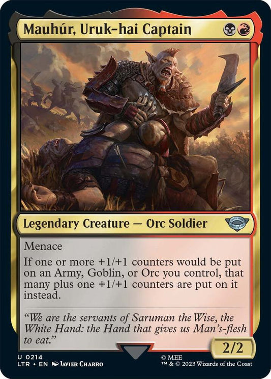 Mauhúr, Uruk-hai Captain - 214 - uncommon