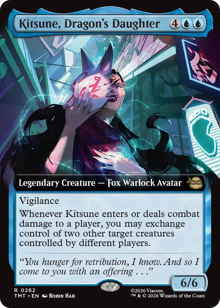 Kitsune, Dragon's Daughter - 262 - rare