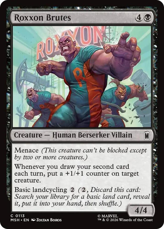 Roxxon Brutes - 113 - common