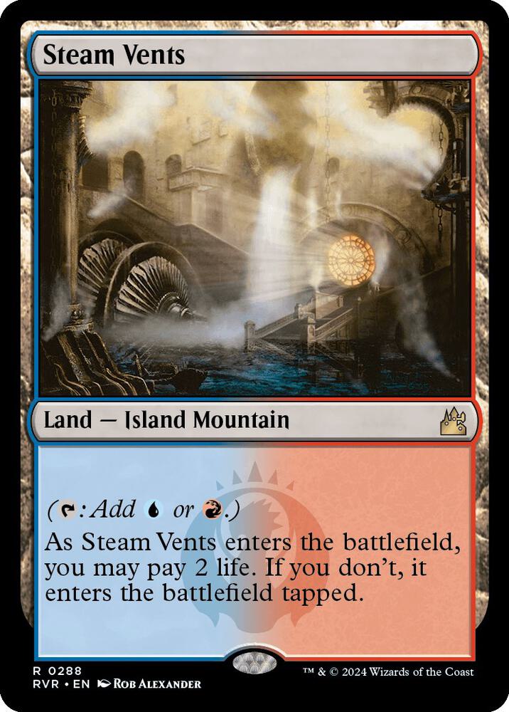 Steam Vents - 288 - rare