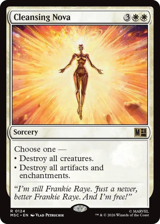 Cleansing Nova - 124 - rare