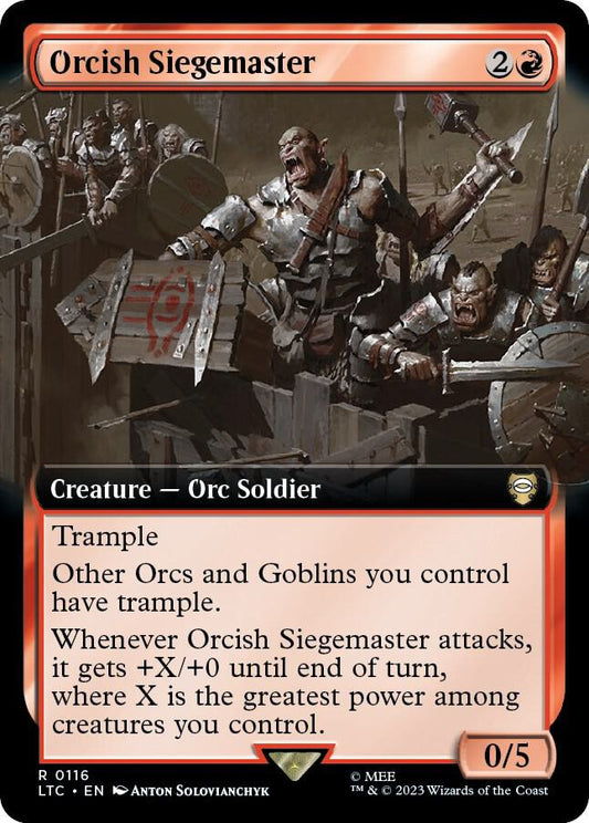 Orcish Siegemaster - 116 - rare