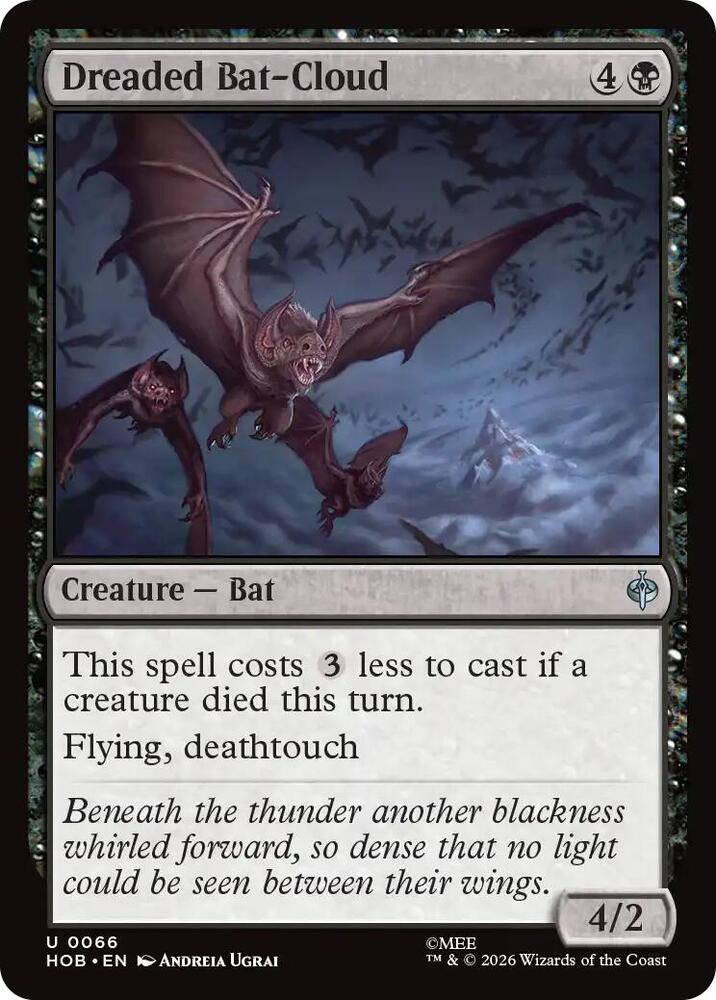 Dreaded Bat-Cloud - 66 - uncommon