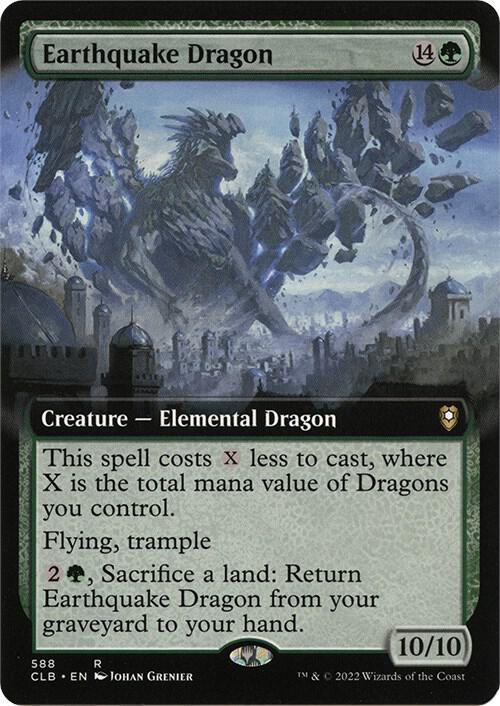 Earthquake Dragon - 588 - rare