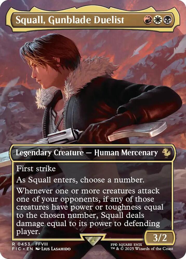 Squall, Gunblade Duelist - 453 - rare