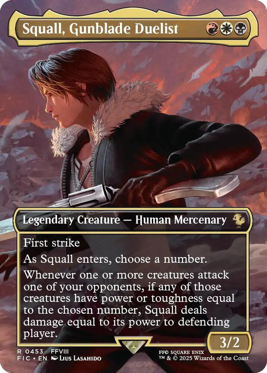 Squall, Gunblade Duelist - 453 - rare