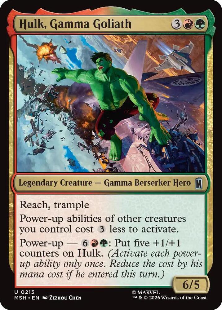 Hulk, Gamma Goliath - 215 - uncommon